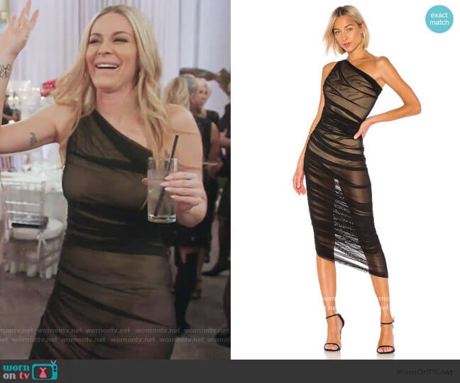 Diana Gown by Norma Kamali worn by Leah McSweeney on The Real Housewives of New York City