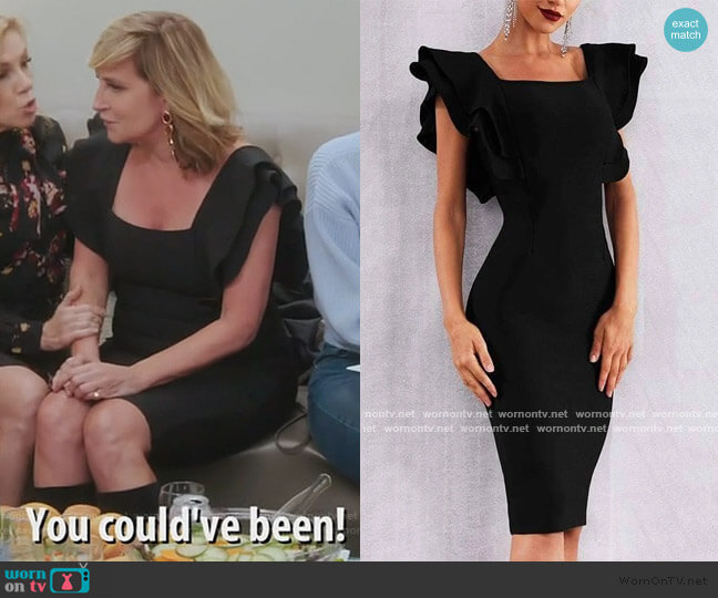 Whitney Dress by Sonja worn by Sonja Morgan on The Real Housewives of New York City