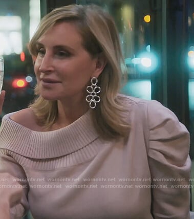 sonja morgan pink blouse