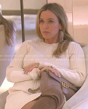 WornOnTV: Teddi's black v-neck top on The Real Housewives of Beverly Hills, Teddi Mellencamp Arroyave