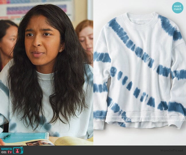 tie dye eagles sweatshirt