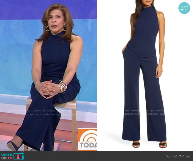 WornOnTV: Hoda’s navy mock neck jumpsuit on Today | Hoda Kotb | Clothes ...