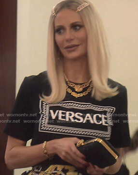 WornOnTV: Dorit's black monogram polo dress on The Real Housewives of  Beverly Hills, Dorit Kemsley