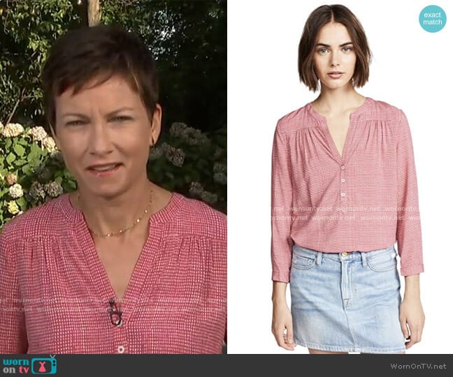 Rosalynn Top by Joie  worn by Stephanie Gosk on Today