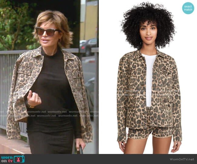 WornOnTV: Lisa's black logo print coat on The Real Housewives of Beverly  Hills, Lisa Rinna