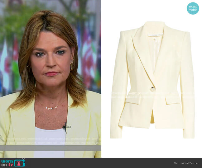 WornOnTV: Savannah’s yellow blazer on Today | Savannah Guthrie ...