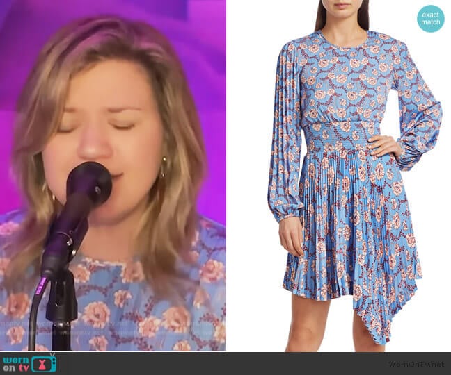 Behati Dress by A.L.C. worn by Kelly Clarkson on The Kelly Clarkson Show