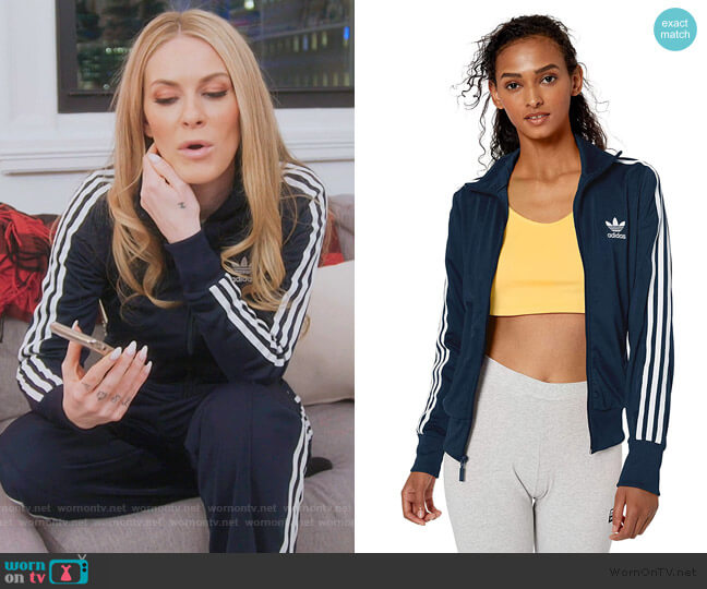 Firebird Track Top Jacket by Adidas worn by Leah McSweeney on The Real Housewives of New York City