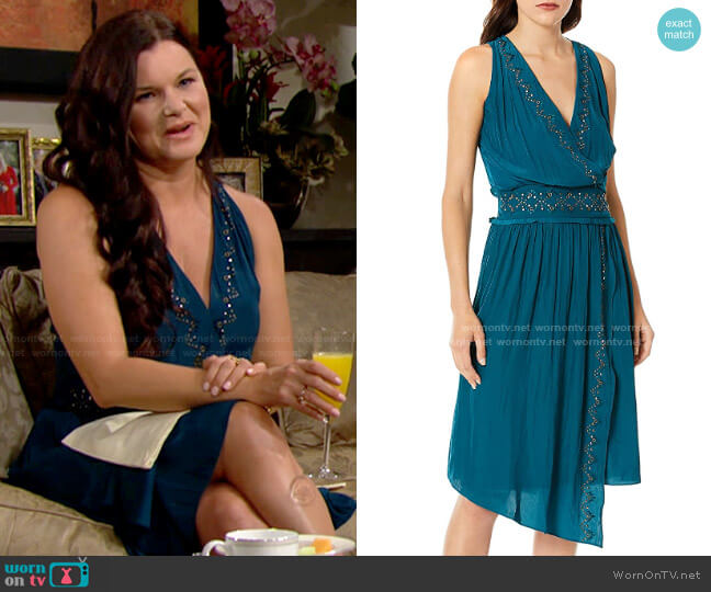 Ramy Brook April Dress worn by Katie Logan (Heather Tom) on The Bold and the Beautiful