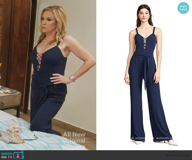 Whitley Jumpsuit by Ramy Brook worn by Ramona Singer on The Real Housewives of New York City