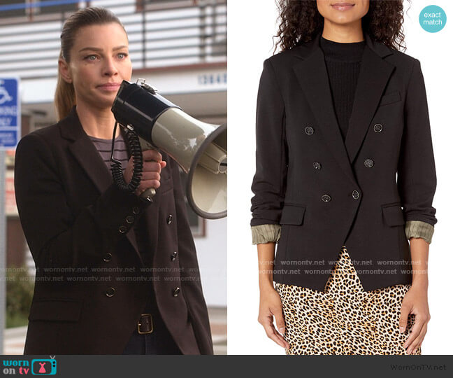 Effie Button Front Blazer by Bailey 44 worn by Chloe Decker (Lauren German) on Lucifer