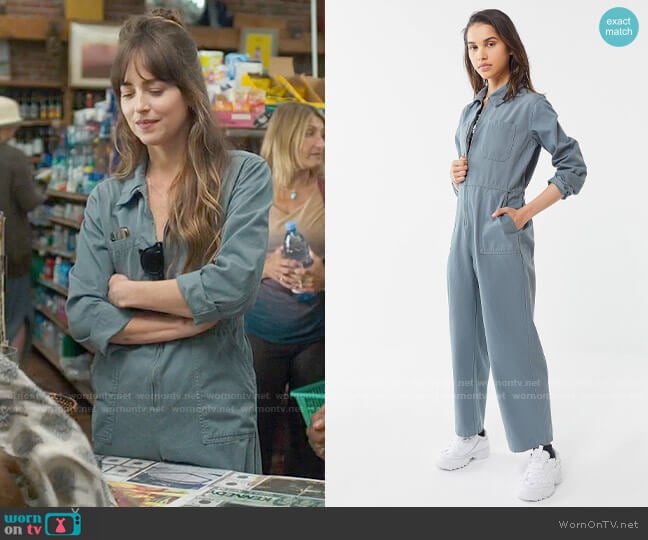 Urban Outfitters BDG Rosie Utility Jumpsuit worn by Maggie Sherwoode (Dakota Johnson) on The High Note