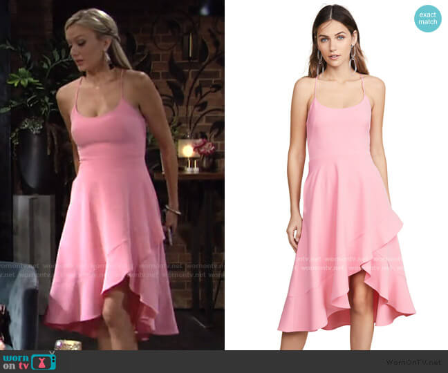 Marie Dress by Black Halo worn by Abby Newman (Melissa Ordway) on The Young and the Restless