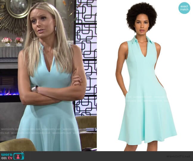 Romee Dress by Black Halo worn by Abby Newman (Melissa Ordway) on The Young and the Restless