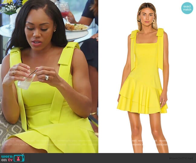 Lucky Dress by Elliatt worn by Monique Samuels on The Real Housewives of Potomac