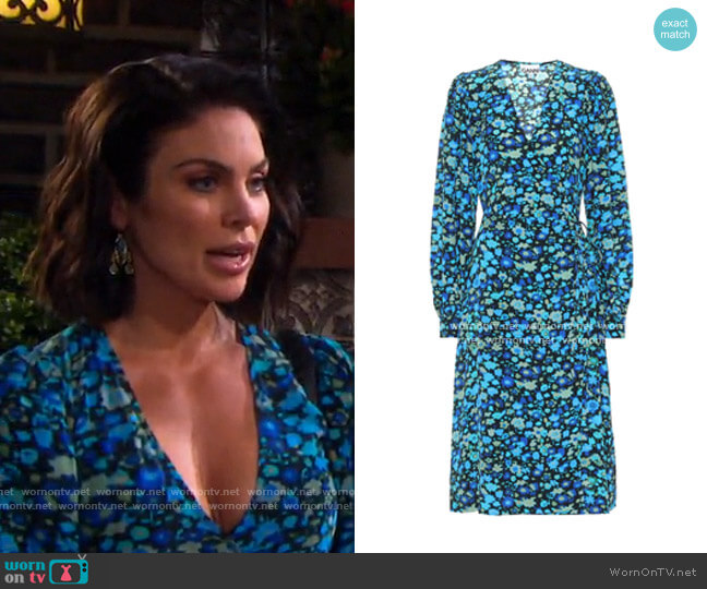 WornOnTV: Chloe’s blue floral dress on Days of our Lives | Nadia ...