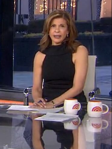 WornOnTV: Hoda’s black sleeveless jumpsuit on Today | Hoda Kotb ...