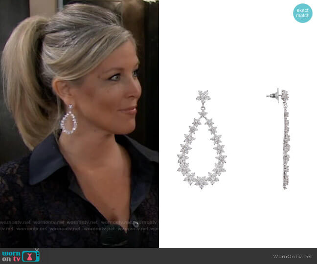 carly's earrings on general hospital today