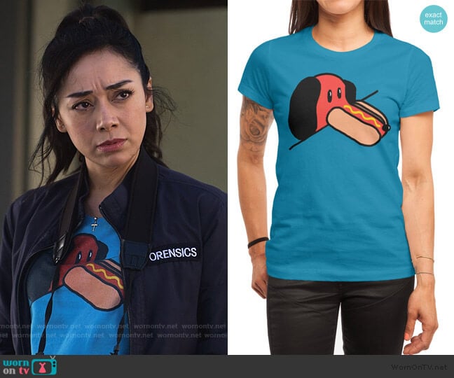 Just A Weird Scene #32 by RL76 at Threadless worn by Ella Lopez (Aimee Garcia) on Lucifer