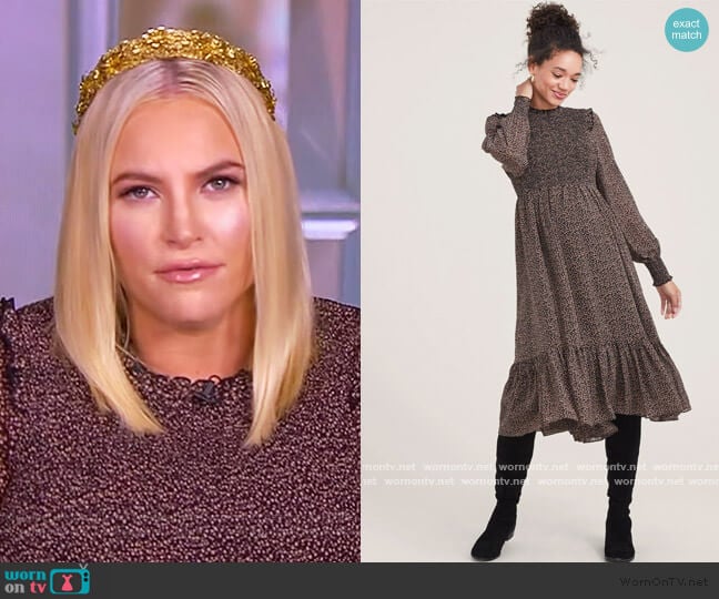 The Lana Dress by Hatch worn by Meghan McCain on The View