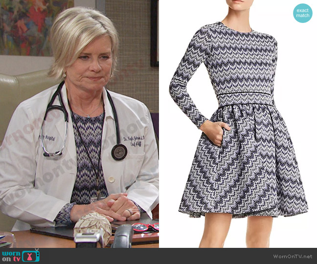 Maje Royaume Dress worn by Kayla Brady (Mary Beth Evans) on Days of our Lives