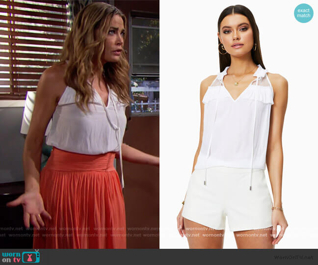 Krista Top by Ramy Brook worn by Shauna Fulton (Denise Richards) on The Bold and the Beautiful