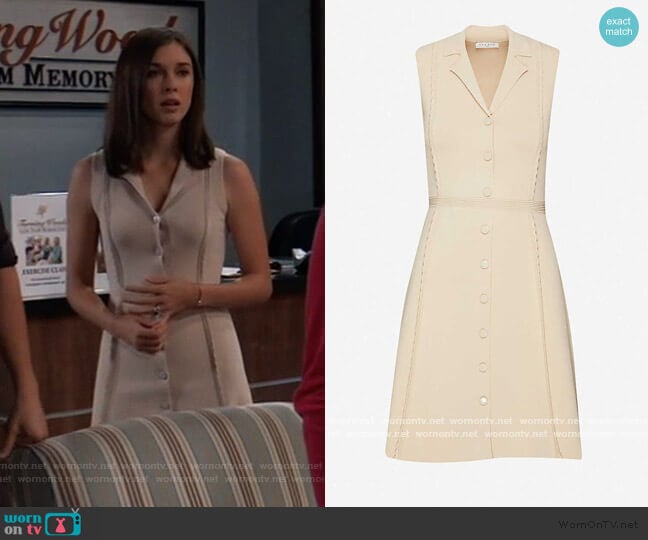 Johane knitted dress by Sandro worn by Willow Tait (Katelyn MacMullen) on General Hospital