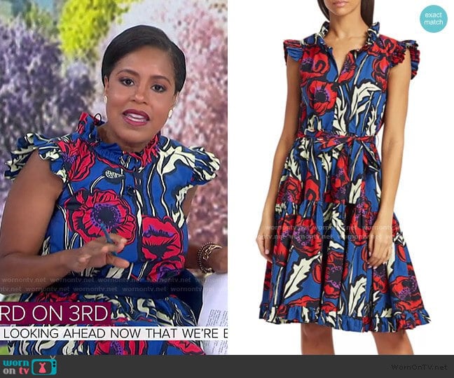 Short And Sassy Dress by La DoubleJ worn by Sheinelle Jones on Today