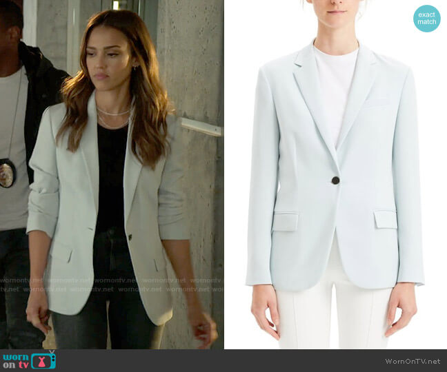 WornOnTV: Nancy’s light grey blazer on LA’s Finest | Jessica Alba ...