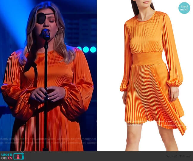 Behati Dress by A.L.C. worn by Kelly Clarkson  on The Kelly Clarkson Show