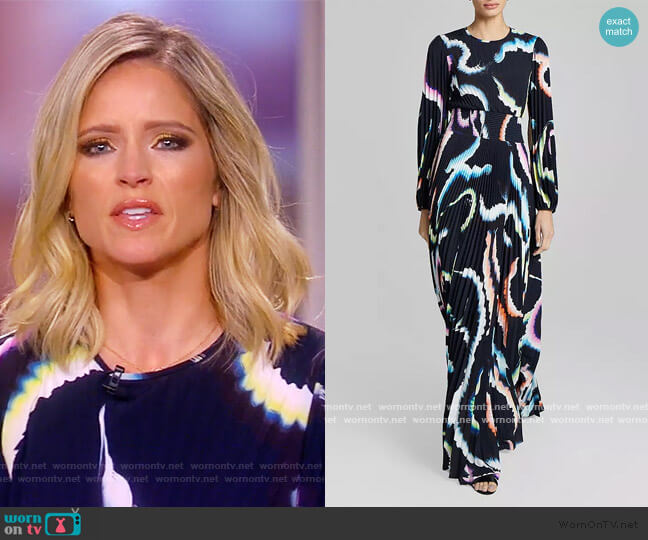 Leah Maxi Dress by A.L.C. worn by Sara Haines on The View