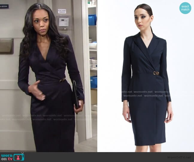 Style 8374/17082 by BGL worn by Amanda Sinclair (Mishael Morgan) on The Young and the Restless