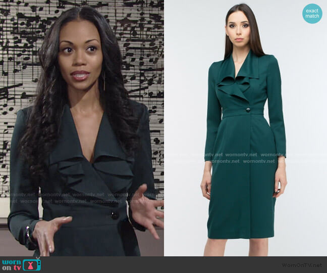 Style 8996/17026 Dress by BGL worn by Amanda Sinclair (Mishael Morgan) on The Young and the Restless