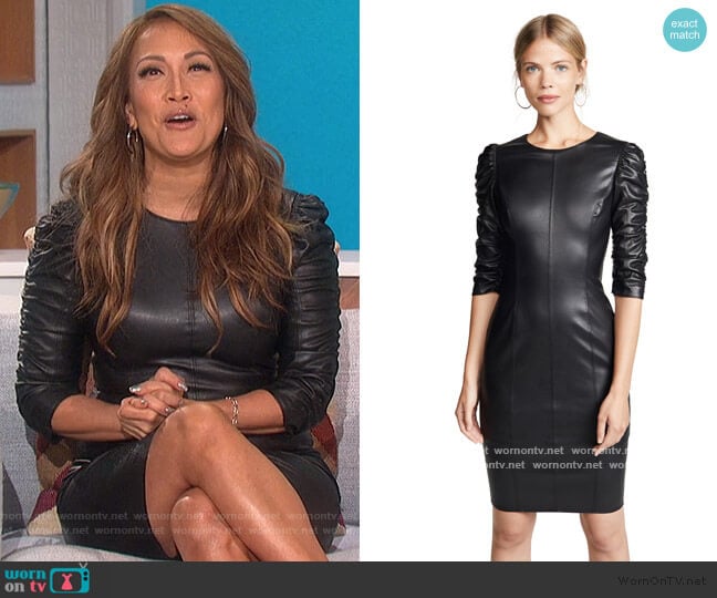 Witching Hour Dress by Bailey 44 worn by Carrie Inaba on The Talk