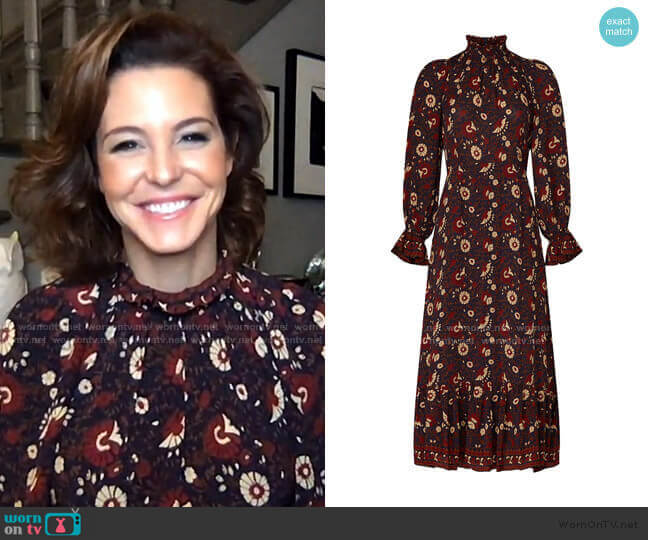 Frankie Dress by Sea worn by Stephanie Ruhle on Today