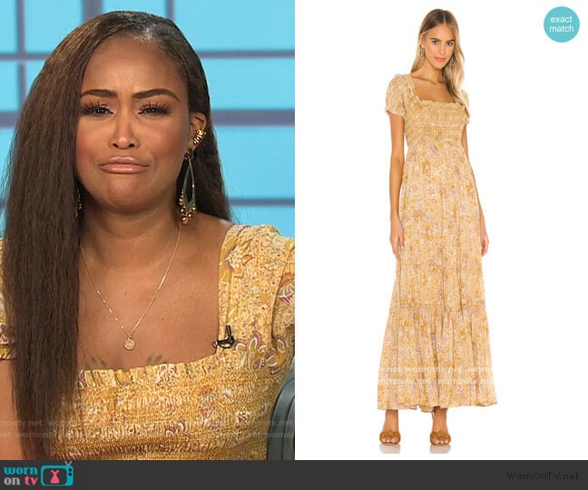 Getaway Maxi Dress by Free People worn by Eve on The Talk