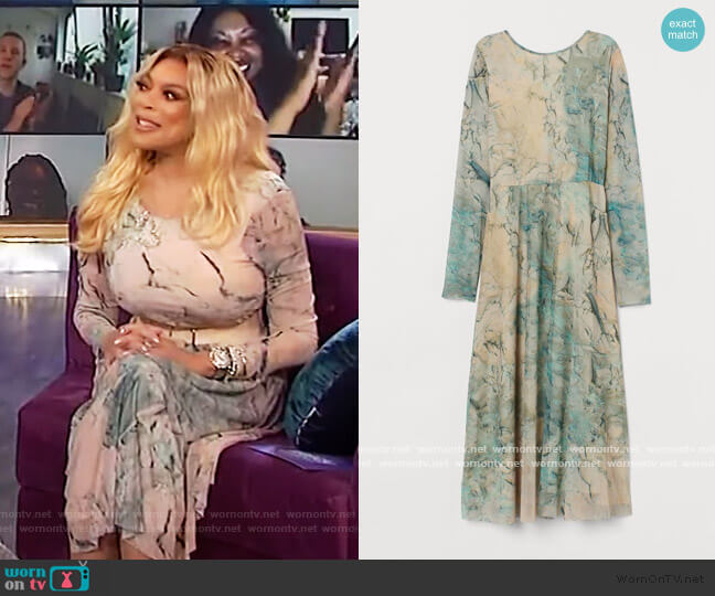 Mesh Dress by H&M worn by Wendy Williams on The Wendy Williams Show