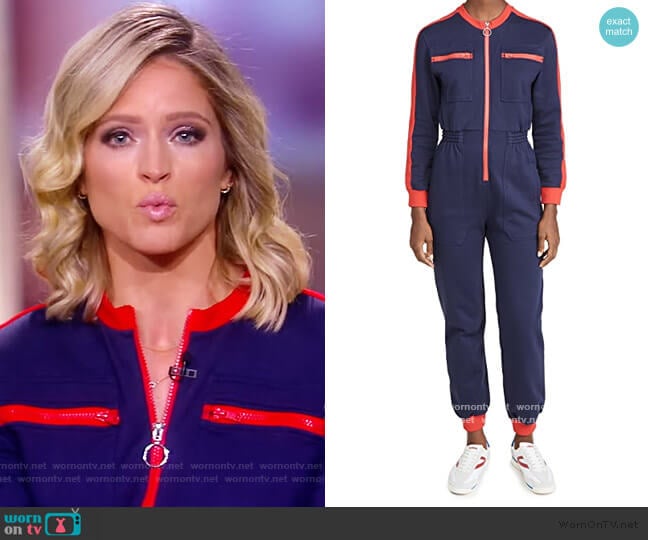 Dom Boilersuit by L.F. Markey worn by Sara Haines on The View