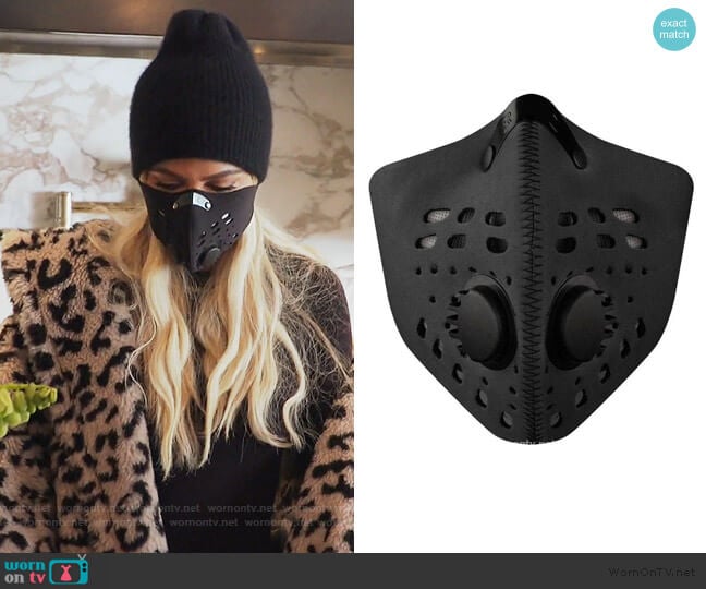 M1 Neoprene Mask by RZ worn by Khloe Kardashian on Keeping Up with the Kardashians