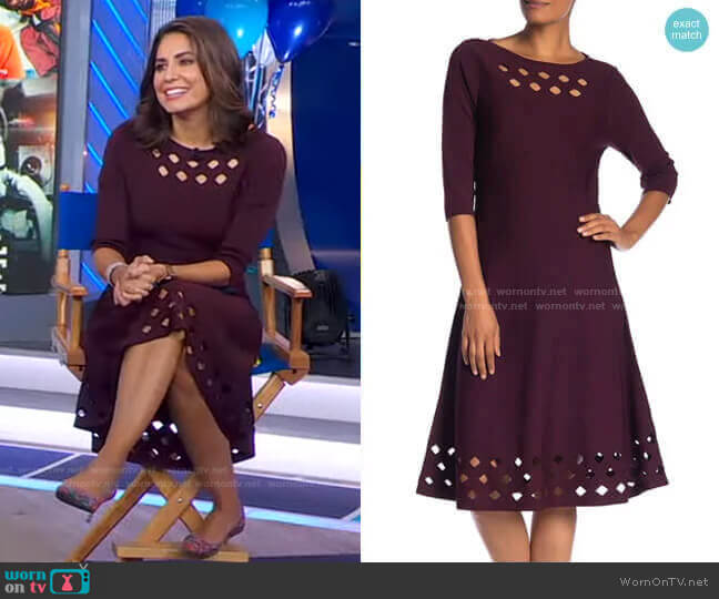 Time Out Dress by Nic + Zoe worn by Cecilia Vega  on Good Morning America