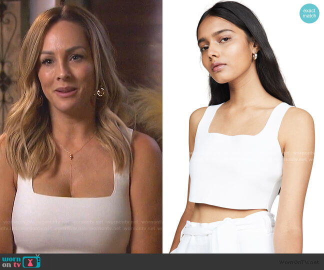 Vicky Top Tank by A.L.C. worn by Clare Crawley  on The Bachelorette