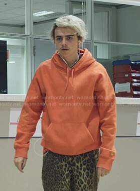 Fraser's orange hoodie on We Are Who We Are
