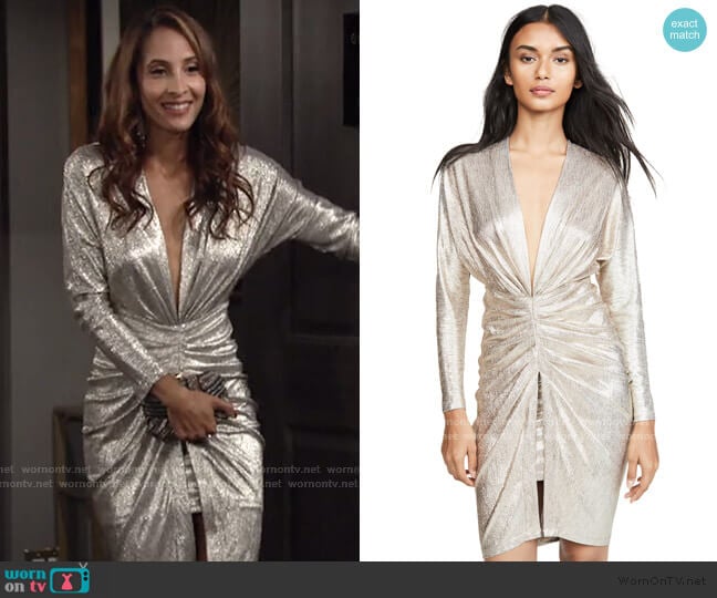 Cilty Dress by Iro worn by Lily Winters (Christel Khalil) on The Young and the Restless