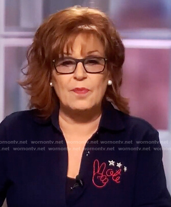 Joy's blue Vote shirt on The View