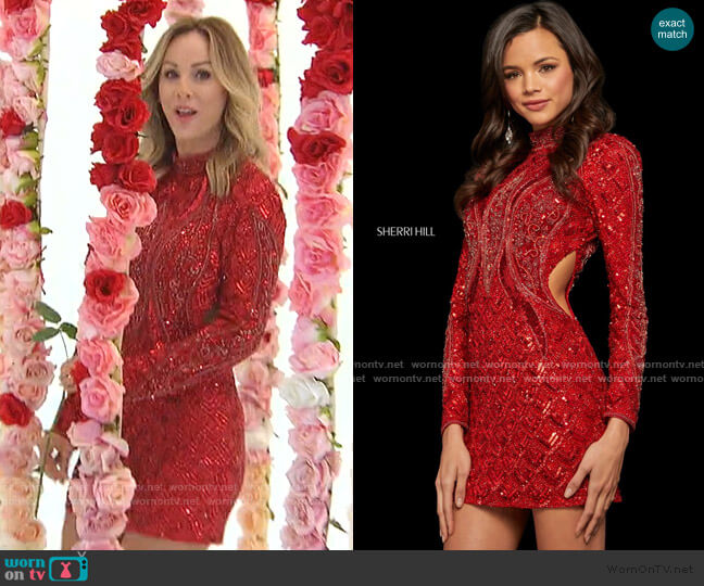 WornOnTV: Clare’s red beaded mini dress on The Bachelorette | Clare ...