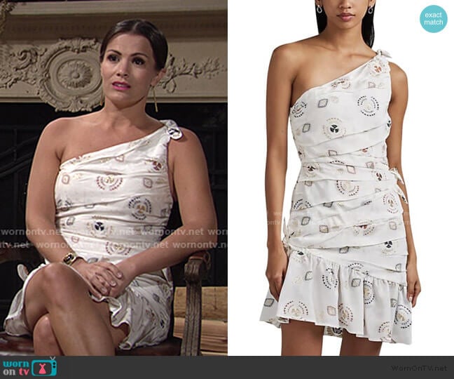 Lahiri Dress by A.L.C. worn by Chelsea Lawson (Melissa Claire Egan) on The Young and the Restless