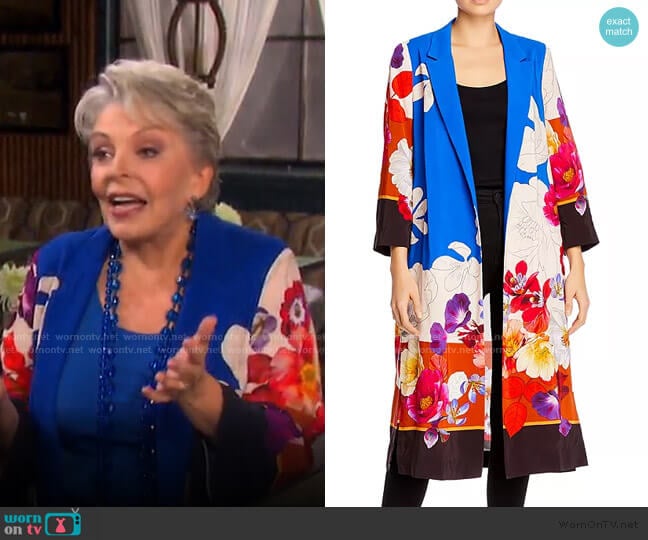 Estee Kimono Blazer by Kobi Halperin worn by Julie Olson Williams (Susan Seaforth Hayes) on Days of our Lives