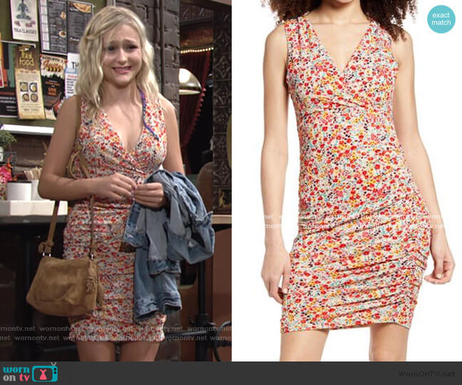 Floral Dress by Leith worn by Faith Newman (Alyvia Alyn Lind) on The Young & the Restless