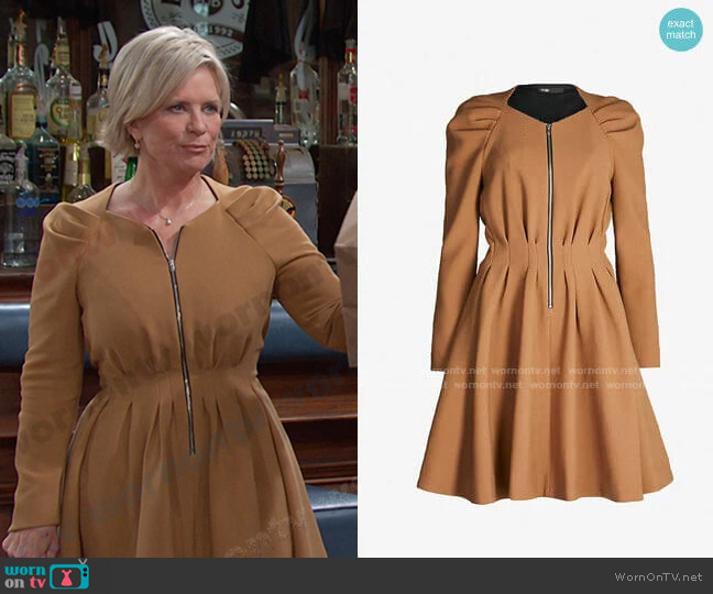 Maje Rangia Dress worn by Kayla Brady (Mary Beth Evans) on Days of our Lives