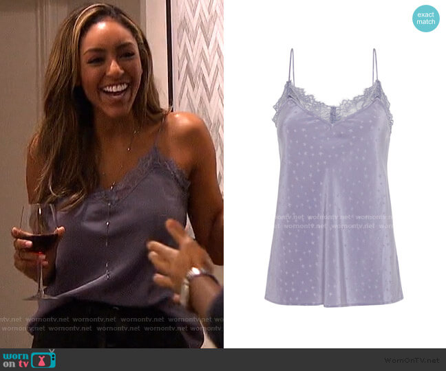 Cicely Cami by Paige worn by Tayshia Adams on The Bachelorette